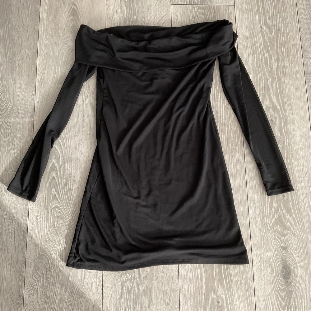RSQ off the shoulder mesh dress - Picture 5 of 6